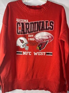NFL Arizona cardinals - Red Crewneck Sweatshirt